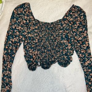 floral cottage style long sleeve